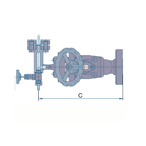 KLINGER Ventiler DVK measurement structure layout 2